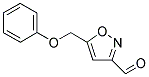 5-(PHENOXYMETHYL)-3-ISOXAZOLECARBALDEHYDE 结构式