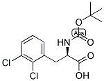 (R)-2-TERT-BUTOXYCARBONYLAMINO-3-(2,3-DICHLORO-PHENYL)-PROPIONIC ACID 结构式