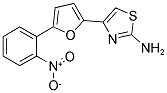 4-[5-(2-NITRO-PHENYL)-FURAN-2-YL]-THIAZOL-2-YLAMINE 结构式
