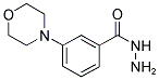 3-MORPHOLIN-4-YL-BENZOIC ACID HYDRAZIDE 结构式
