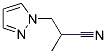 2-METHYL-3-PYRAZOL-1-YL-PROPIONITRILE 结构式