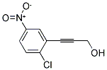 3-(2-CHLORO-5-NITROPHENYL)-2-PROPYN-1-OL 结构式