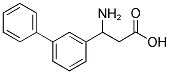 3-AMINO-3-BIPHENYL-3-YL-PROPIONIC ACID 结构式