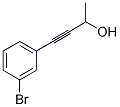 4-(3-BROMOPHENYL)-3-BUTYN-2-OL 结构式