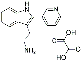 2-[2-(3-Pyridinyl)-1H-indol-3-yl]ethanamine oxalate 结构式