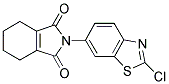 2-(2-CHLORO-BENZOTHIAZOL-6-YL)-4,5,6,7-TETRAHYDRO-ISOINDOLE-1,3-DIONE 结构式
