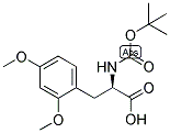 (R)-2-TERT-BUTOXYCARBONYLAMINO-3-(2,4-DIMETHOXY-PHENYL)-PROPIONIC ACID 结构式