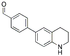 4-(1,2,3,4-TETRAHYDRO-6-QUINOLINYL)BENZALDEHYDE 结构式