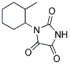 1-(2-METHYLCYCLOHEXYL)IMIDAZOLIDINE-2,4,5-TRIONE 结构式