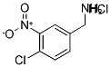 (4-氯-3-硝基苄基)胺盐酸盐 结构式