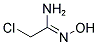 (1Z)-2-CHLORO-N'-HYDROXYETHANIMIDAMIDE 结构式