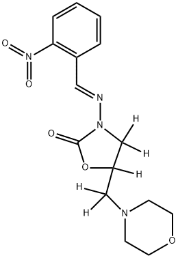 2-NP-呋喃妥因-d5 结构式