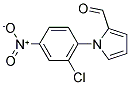 1-(2-氯-4-硝基苯基)-1H-吡咯-2-甲醛 结构式