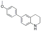 6-(4-METHOXYPHENYL)-1,2,3,4-TETRAHYDROQUINOLINE 结构式
