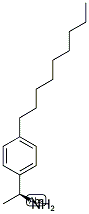 (S)-1-(4-NONYLPHENYL)ETHANAMINE 结构式