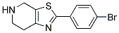 2-(4-BROMO-PHENYL)-4,5,6,7-TETRAHYDRO-THIAZOLO[5,4-C]PYRIDINE 结构式