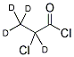 2-CHLOROPROPIONYL-2,3,3,3-D4 CHLORIDE 结构式