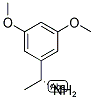 (R)-1-(3,5-二甲氧基苯基)乙胺 结构式