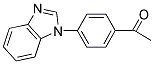 1-[4-(1H-Benzimidazol-1-yl)phenyl]ethanone 结构式