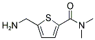 5-(AMINOMETHYL)-N,N-DIMETHYL-2-THIOPHENECARBOXAMIDE 结构式