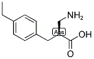 (S)-2-AMINOMETHYL-3-(4-ETHYL-PHENYL)-PROPIONIC ACID 结构式