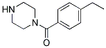 1-(4-ETHYLBENZOYL)PIPERAZINE 结构式