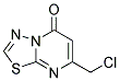 7-(CHLOROMETHYL)-5H-[1,3,4]THIADIAZOLO[3,2-A]PYRIMIDIN-5-ONE 结构式