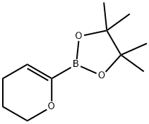 3,4-DIHYDRO-2H-PYRAN-6-BORONIC ACID PINACOL ESTER 结构式