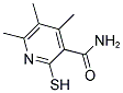 2-MERCAPTO-4,5,6-TRIMETHYLNICOTINAMIDE 结构式