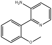 2-(2-METHOXY-PHENYL)-PYRIDIN-3-YLAMINE 结构式