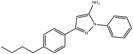 3-(4-Butylphenyl)-1-phenyl-1H-pyrazol-5-amine