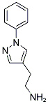 2-(1-PHENYL-1H-PYRAZOL-4-YL)-ETHYLAMINE 结构式