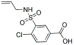 3-[(ALLYLAMINO)SULFONYL]-4-CHLOROBENZOIC ACID 结构式