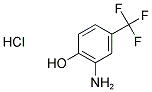 2-AMINO-4-(TRIFLUOROMETHYL)PHENOL HYDROCHLORIDE 结构式