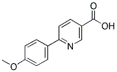 6-(4-METHOXYPHENYL)NICOTINIC ACID 结构式