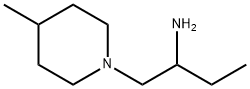 1-(4-METHYL-PIPERIDIN-1-YLMETHYL)-PROPYLAMINE 结构式
