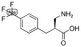(S)-2-AMINOMETHYL-3-(4-TRIFLUOROMETHYL-PHENYL)-PROPIONIC ACID 结构式