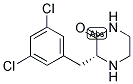 (R)-3-(3,5-DICHLORO-BENZYL)-PIPERAZIN-2-ONE 结构式