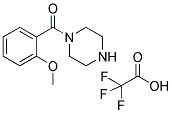 (2-METHOXY-PHENYL)-PIPERAZIN-1-YL-METHANONETRIFLUOROACETATE 结构式