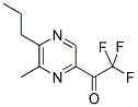 2,2,2-TRIFLUORO-1-(6-METHYL-5-PROPYL-PYRAZIN-2-YL)-ETHANONE 结构式