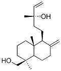 5-[(1S,5S,8AR)-5-(HYDROXYMETHYL)-5,8A-DIMETHYL-2-METHYLENEDECAHYDRO-1-NAPHTHALENYL]-3-METHYL-1-PENTEN-3-OL 结构式