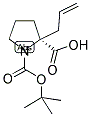 Boc-(S)-alpha-allyl-proline 结构式