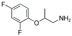 2-(2,4-DIFLUORO-PHENOXY)-PROPYLAMINE 结构式