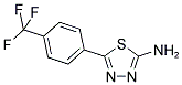 5-(4-TRIFLUOROMETHYL-PHENYL)-[1,3,4]THIADIAZOL-2-YLAMINE 结构式