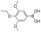 (4-ETHOXY-3,5-DIMETHOXYPHENYL)BORONIC ACID 结构式