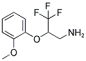 3,3,3-TRIFLUORO-2-(2-METHOXY-PHENOXY)-PROPYLAMINE 结构式