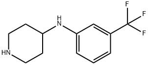 N-[3-(三氟甲基)苯基]哌啶-4-胺二盐酸盐 结构式