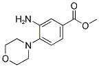 3-AMINO-4-MORPHOLIN-4-YL-BENZOIC ACID METHYL ESTER 结构式