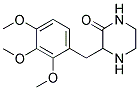 3-(2,3,4-TRIMETHOXY-BENZYL)-PIPERAZIN-2-ONE 结构式