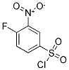 4-FLUORO-3-NITROBENZENESULFONYL CHLORIDE 结构式